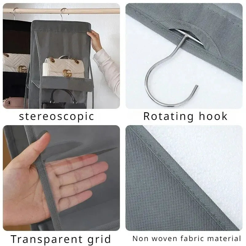Wardrobe Transparent Bag Storage