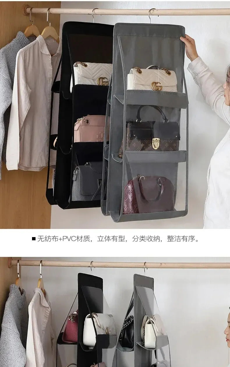 Wardrobe Transparent Bag Storage