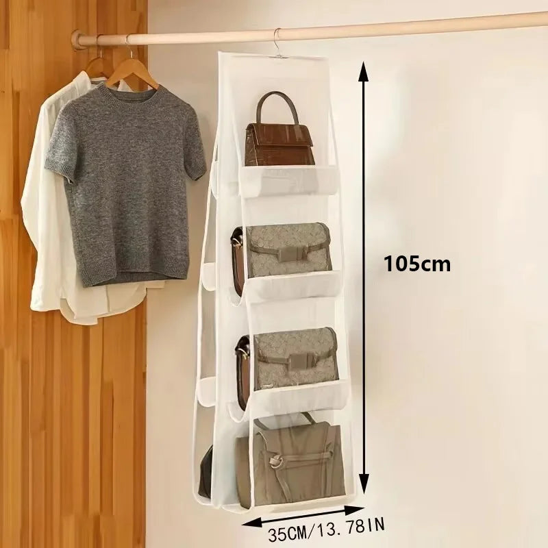 Wardrobe Transparent Bag Storage