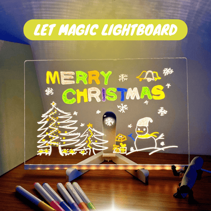 Erasable LED Drawing Board with Night Light