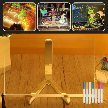 Erasable LED Drawing Board with Night Light