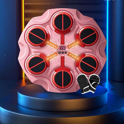 Musical boxing trainer for training and fitness